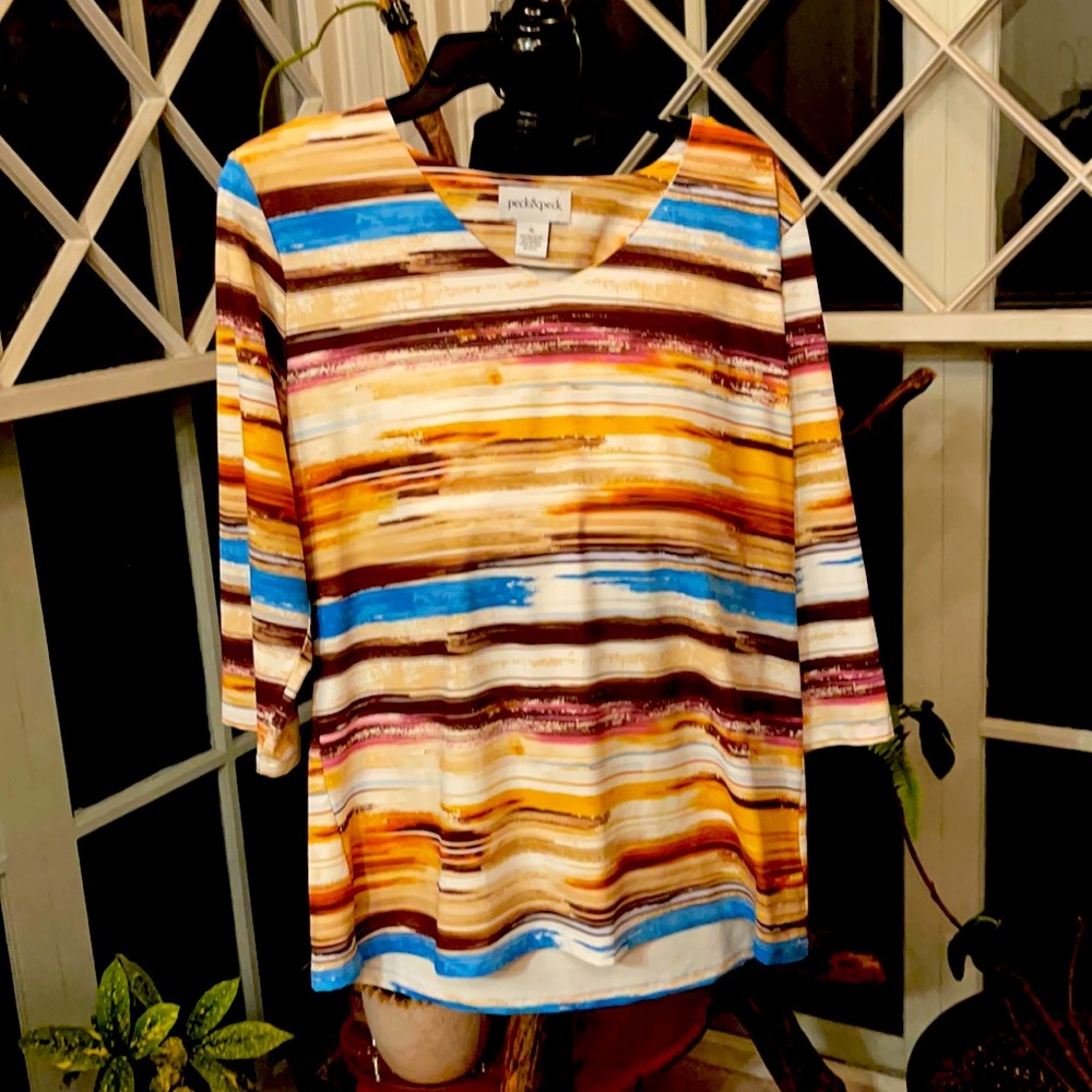 Beautiful peck & peck long sleeve shirt